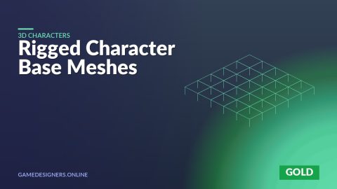 Rigged Character Base Meshes