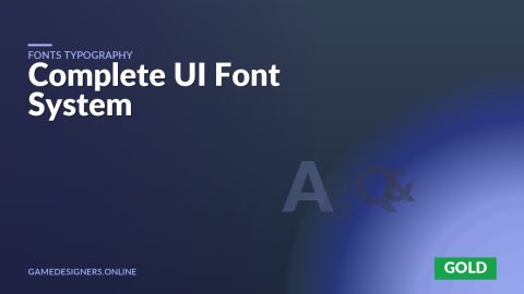 Complete UI Font System