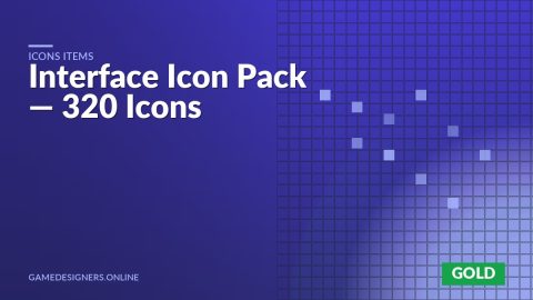 Interface Icon Pack — 320 Icons